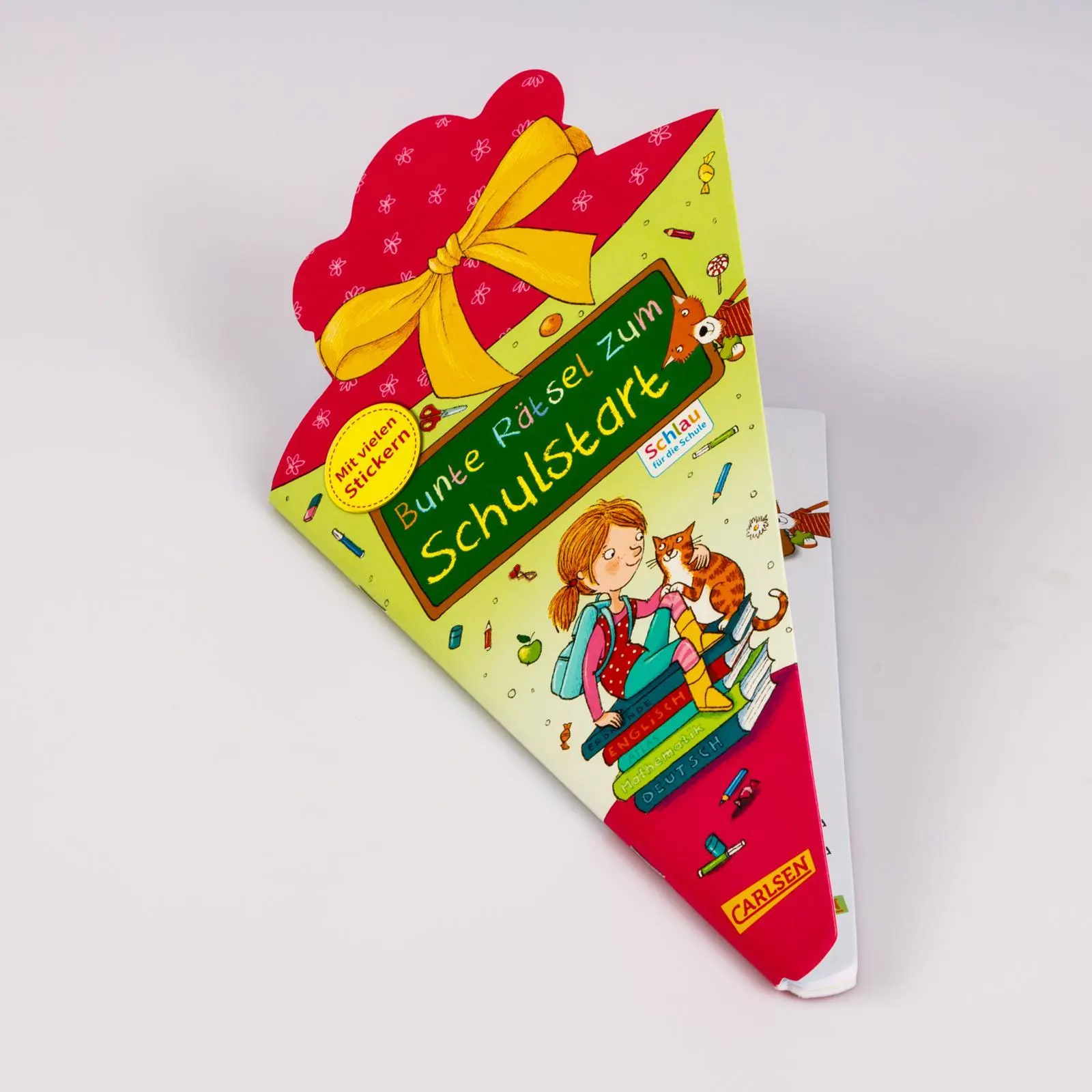 Bild: 9783551192318 | Schlau für die Schule: Bunte Rätsel zum Schulstart (Schultüte 2025...