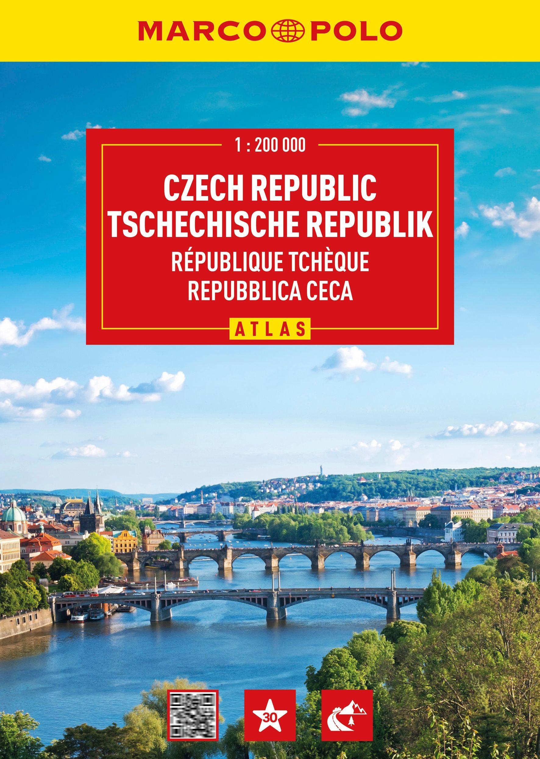 Cover: 9783575022318 | MARCO POLO Reiseatlas Tschechische Republik 1:200.000 | Taschenbuch