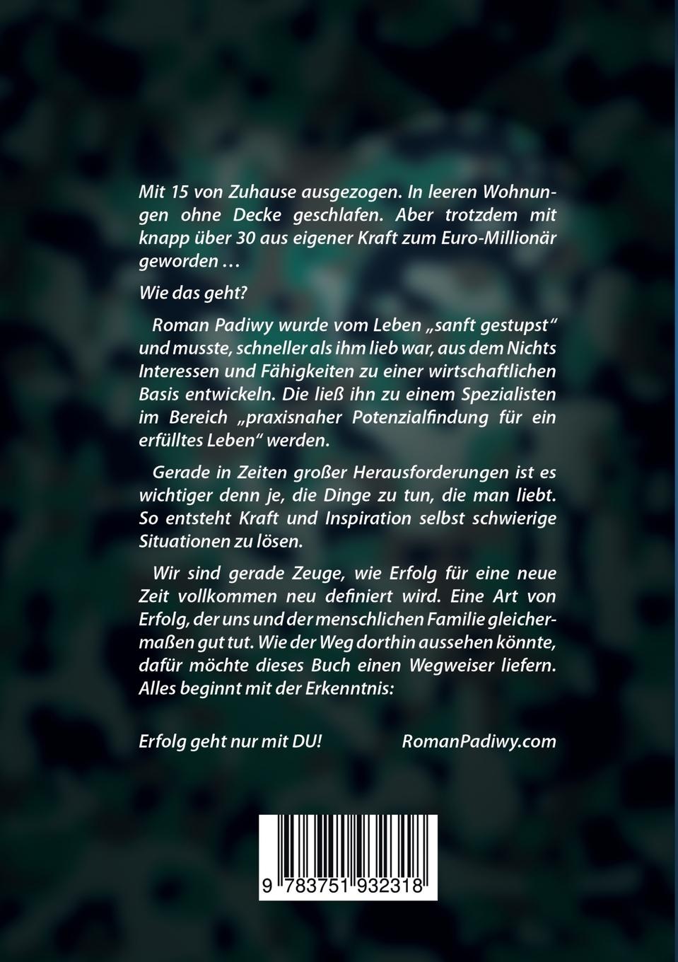 Rückseite: 9783751932318 | Erfolg geht nur mit DU | Erfolgs-Handbuch für die neue Zeit. | Padiwy
