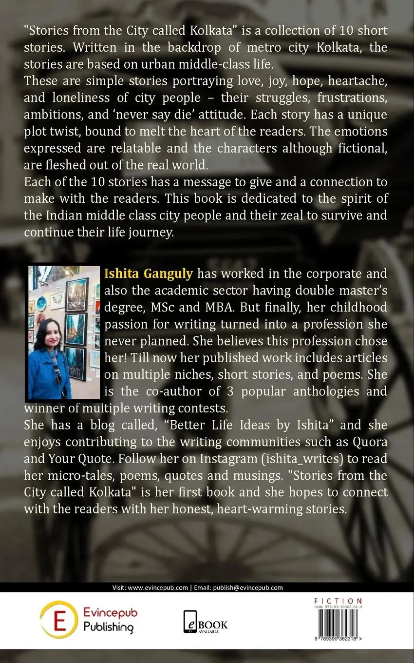 Rückseite: 9789390362318 | Stories from the City called Kolkata | Ishita G. | Taschenbuch | 2020