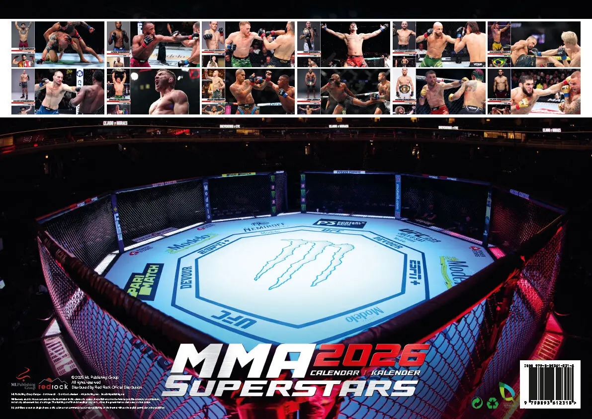 Bild: 9798893612318 | MMA Kalender 2026 | Kalender | 14 S. | Deutsch | 2026