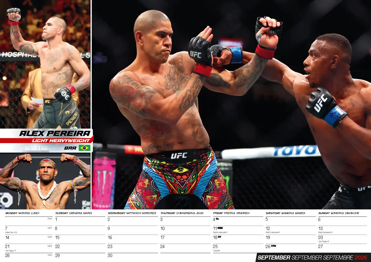 Bild: 9798893612318 | MMA Kalender 2026 | Kalender | 14 S. | Deutsch | 2026