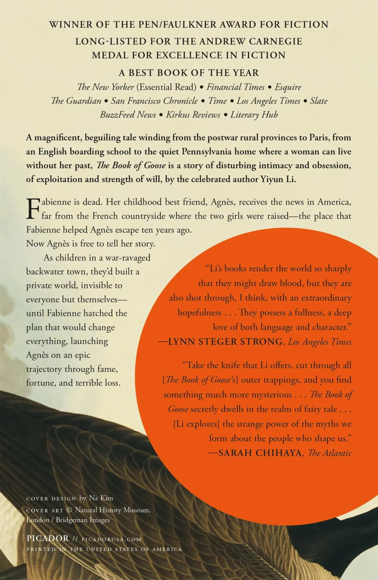 Rückseite: 9781250872418 | Book of Goose | Yiyun Li | Taschenbuch | Picador Paper | Englisch
