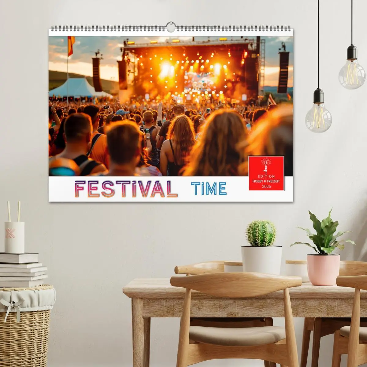 Bild: 9783457372418 | Festival Time (Wandkalender 2026 DIN A2 quer), CALVENDO Monatskalender