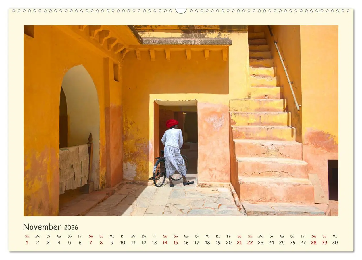 Bild: 9783457512418 | Urlaubsgefühle - INDIEN Impressionen aus Rajasthan (Wandkalender...