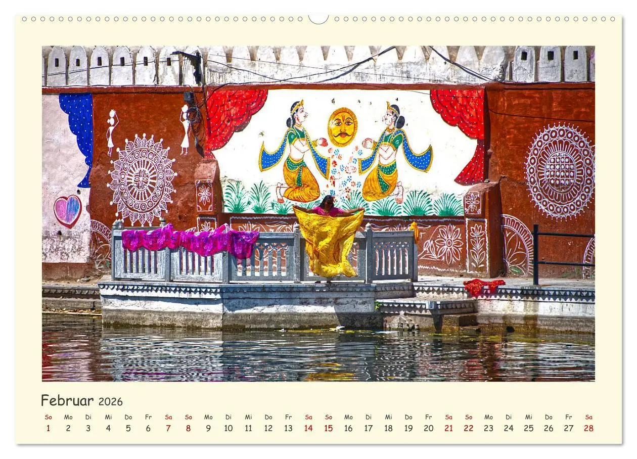 Bild: 9783457512418 | Urlaubsgefühle - INDIEN Impressionen aus Rajasthan (Wandkalender...