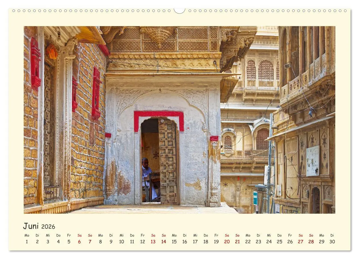 Bild: 9783457512418 | Urlaubsgefühle - INDIEN Impressionen aus Rajasthan (Wandkalender...