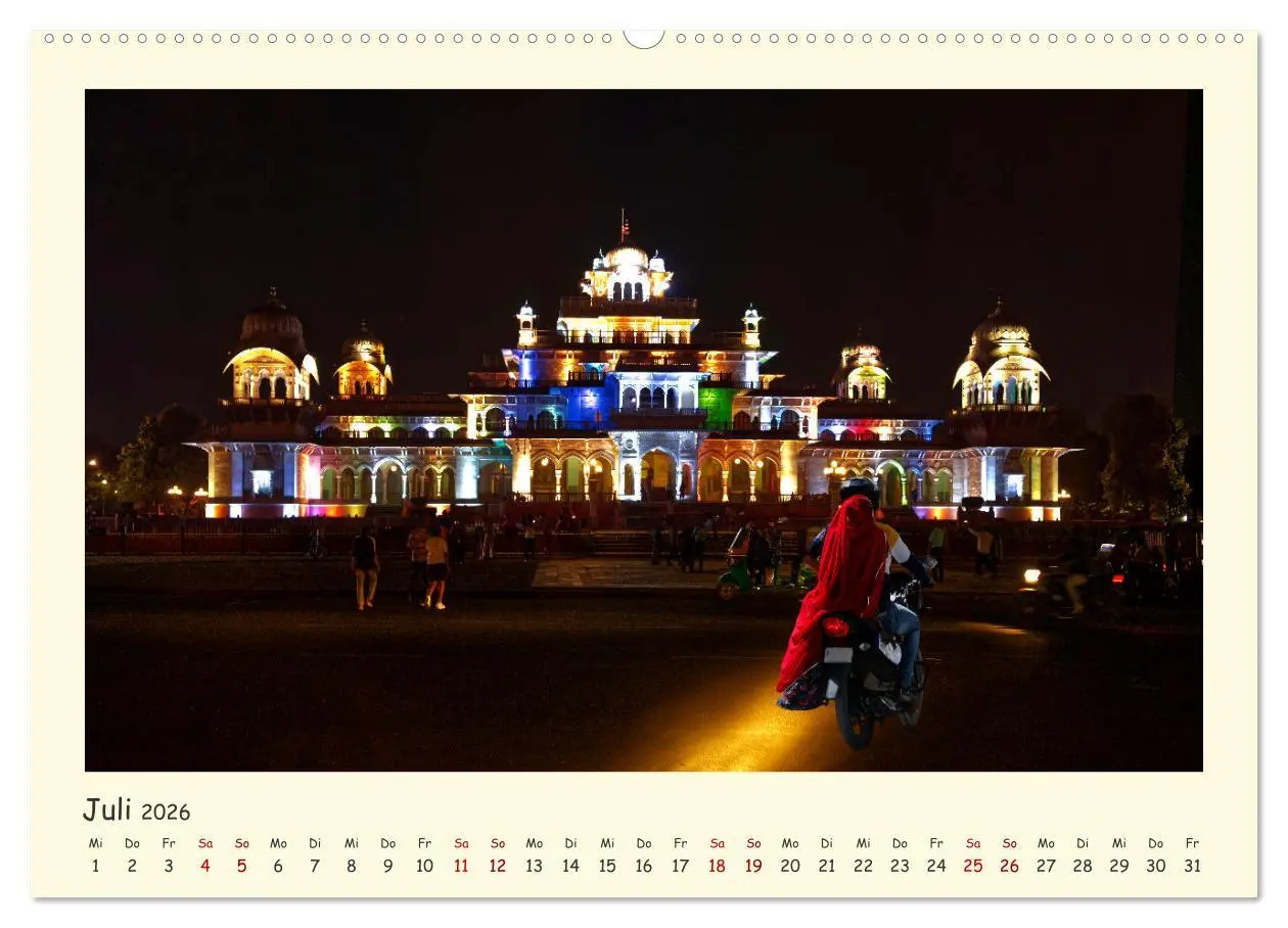 Bild: 9783457512418 | Urlaubsgefühle - INDIEN Impressionen aus Rajasthan (Wandkalender...