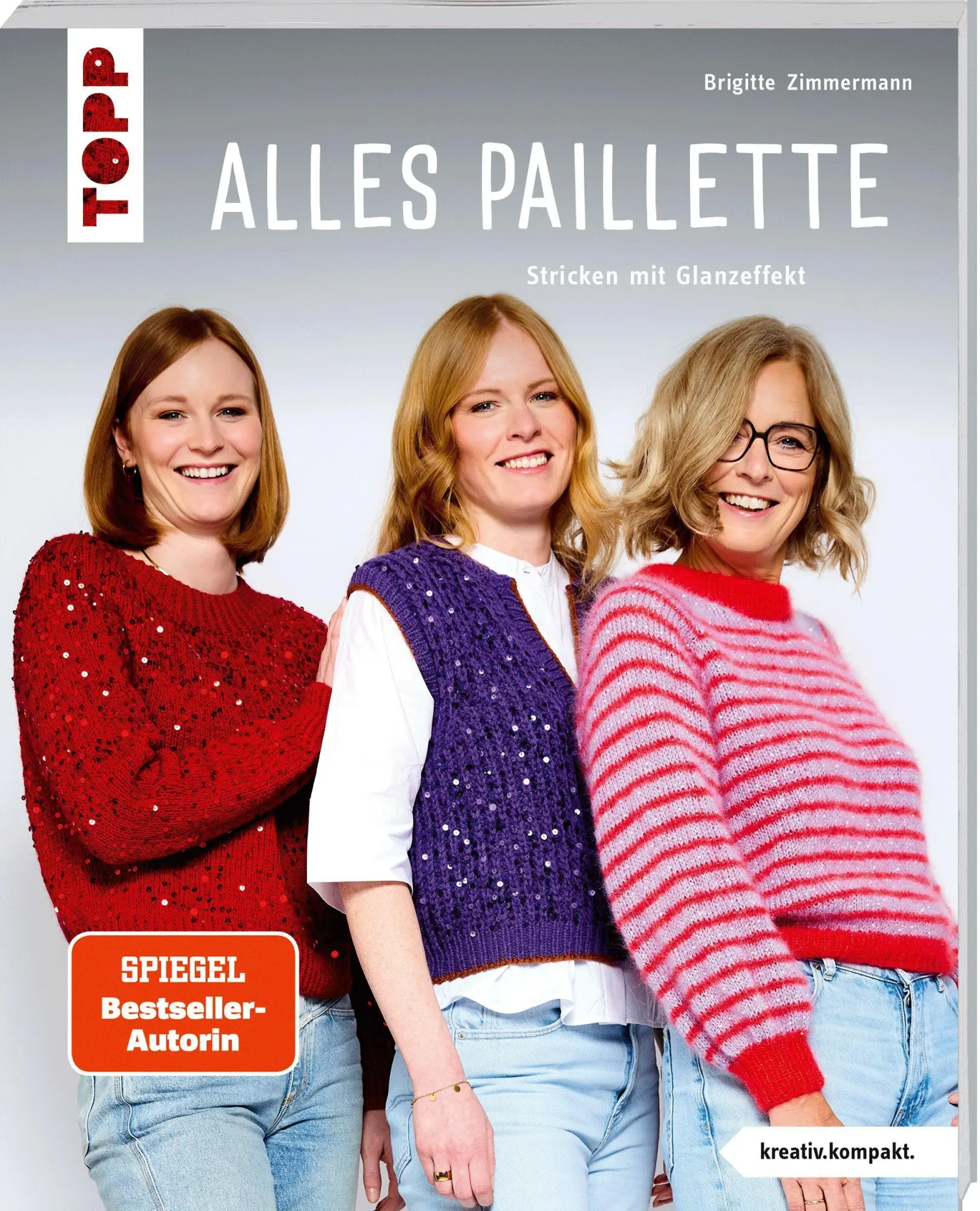 Cover: 9783735872418 | Alles Paillette (kreativ.kompakt.) | Stricken mit Glanzeffekt | Buch