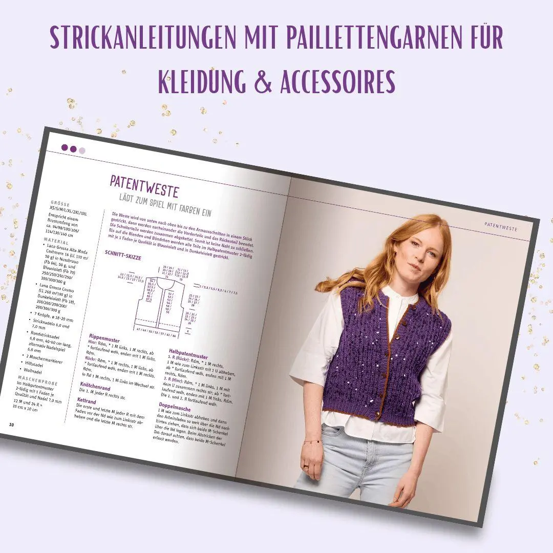 Bild: 9783735872418 | Alles Paillette (kreativ.kompakt.) | Stricken mit Glanzeffekt | Buch