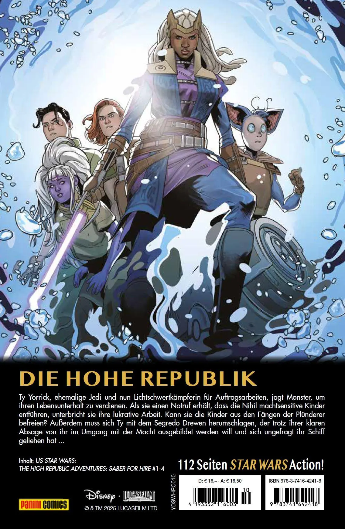 Rückseite: 9783741642418 | Star Wars Comics: Die Hohe Republik - Abenteuer | Cavan Scott (u. a.)