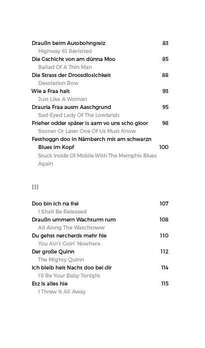 Bild: 9783747202418 | Fier immer jung | 77 Songs von Bob Dylan auf Fränkisch | Haberkamm