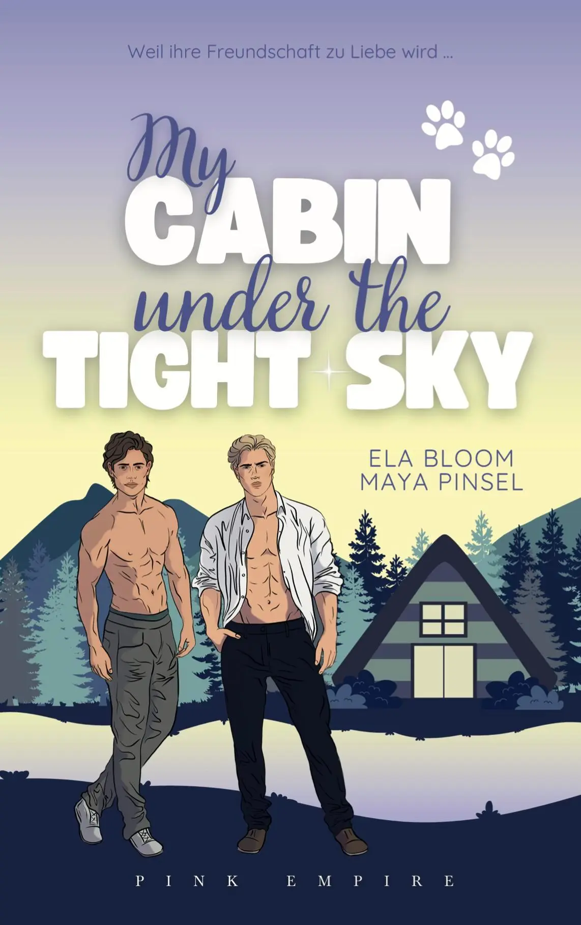 Cover: 9783949952418 | My Cabin under the Tight Sky | Remo & Victor (Farbschnittausgabe) Cover: 9783949952418 | My Cabin under the Tight Sky | Remo & Victor (Farbschnittausgabe)