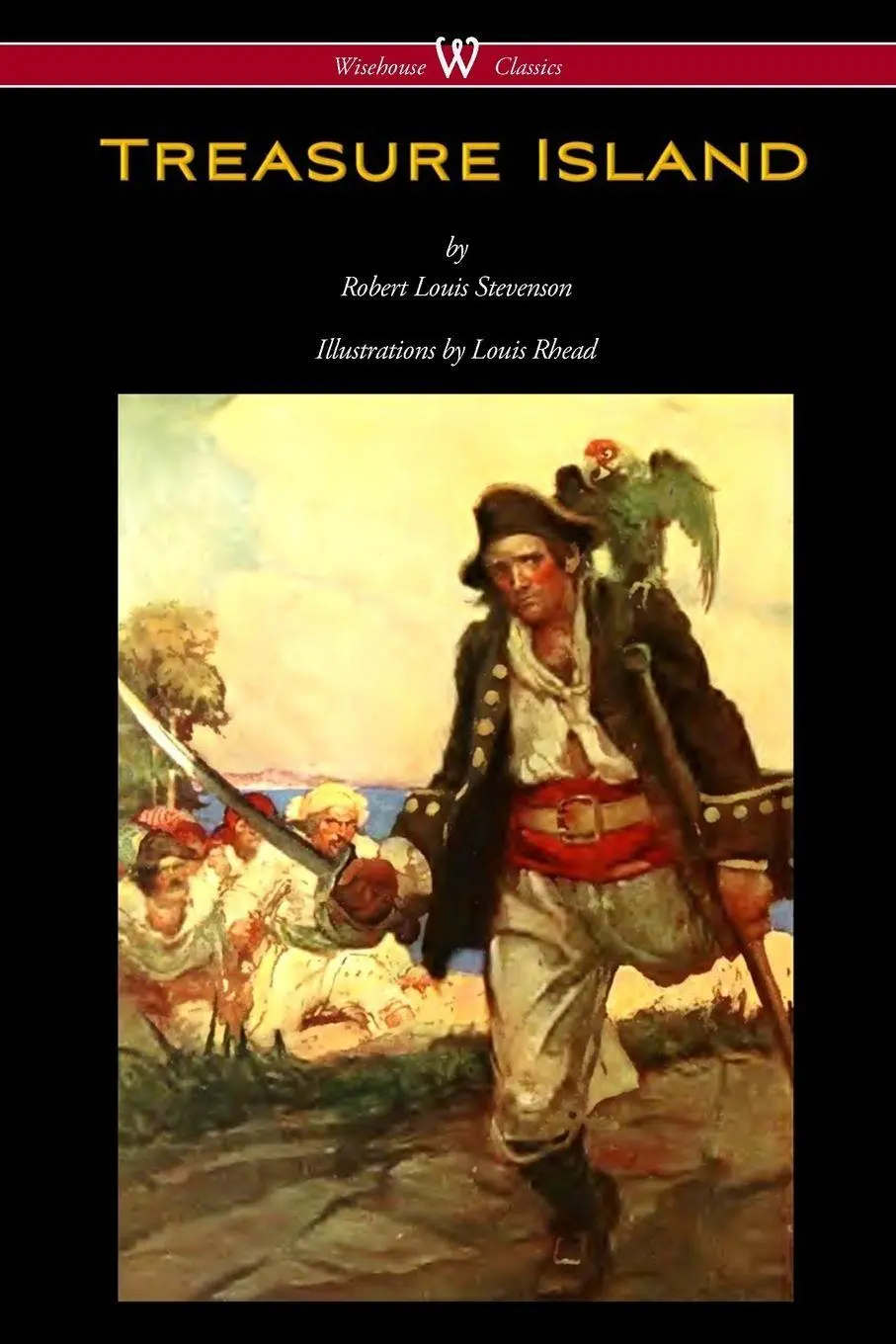 Cover: 9789176372418 | Treasure Island (Wisehouse Classics Edition - with original...