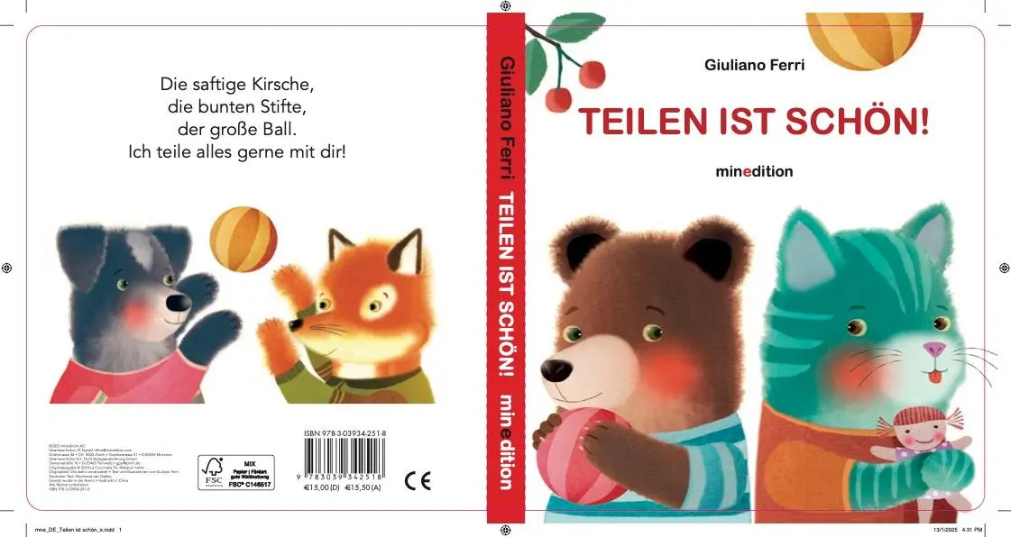 Rückseite: 9783039342518 | Teilen ist schön! | Giuliano Ferri | Buch | 22 S. | Deutsch | 2025