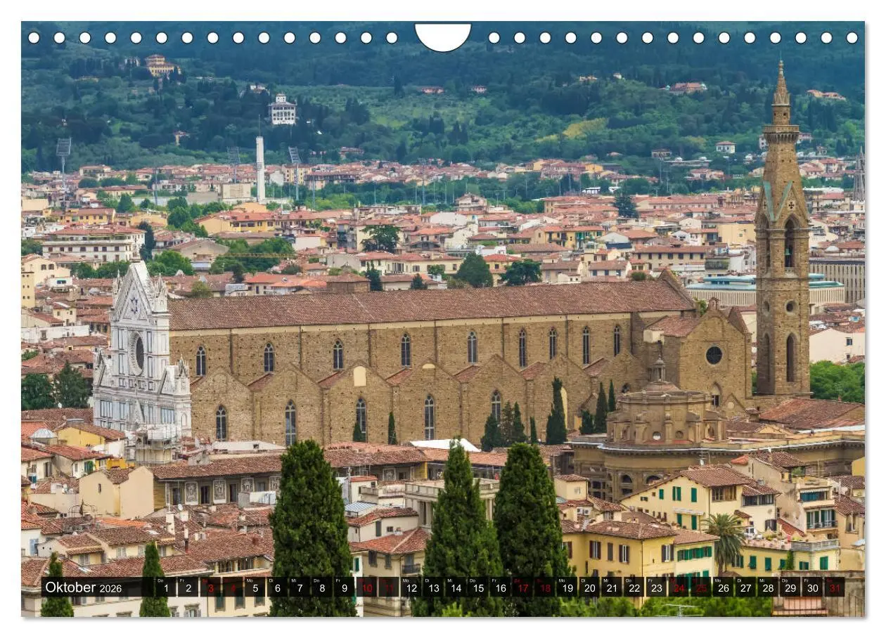 Bild: 9783457812518 | Impressionen aus FLORENZ (Wandkalender 2026 DIN A4 quer), CALVENDO...