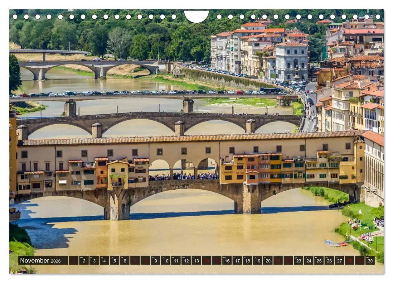 Bild: 9783457812518 | Impressionen aus FLORENZ (Wandkalender 2026 DIN A4 quer), CALVENDO...