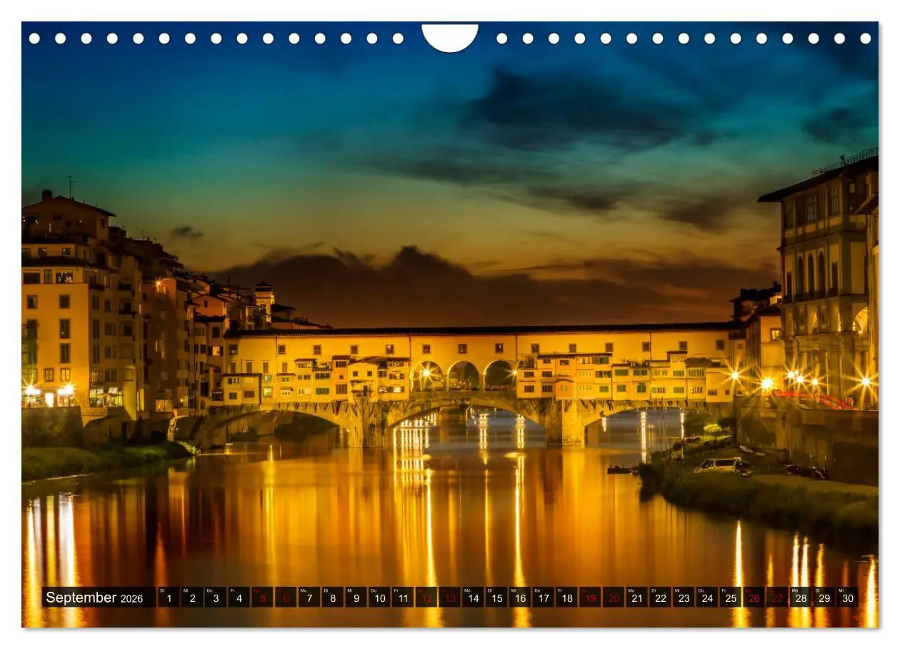 Bild: 9783457812518 | Impressionen aus FLORENZ (Wandkalender 2026 DIN A4 quer), CALVENDO...