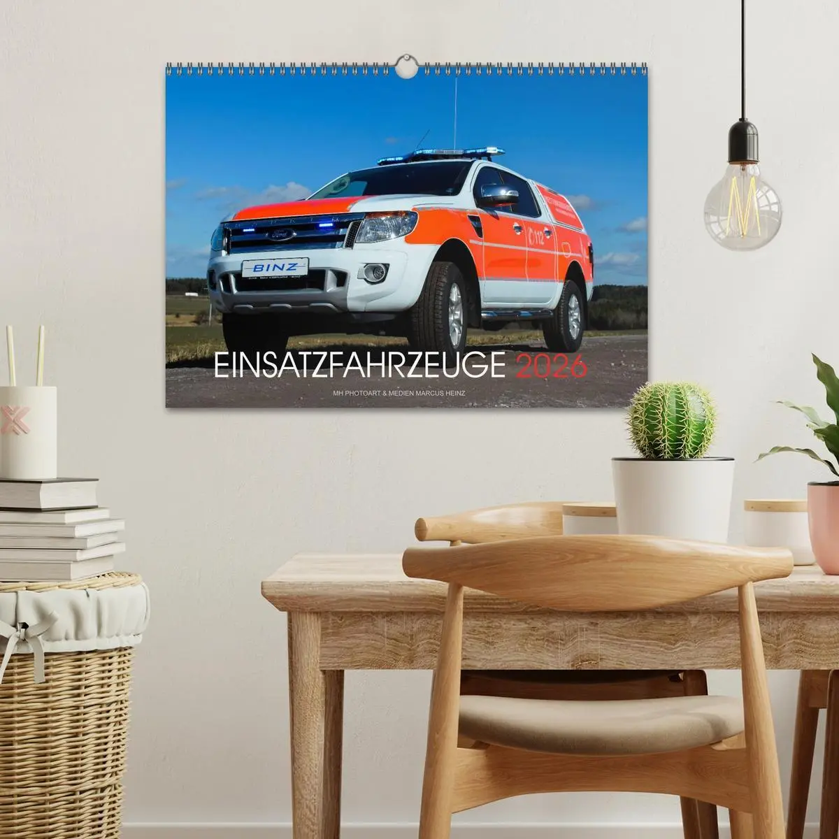 Bild: 9783516072518 | Einsatzfahrzeuge (Wandkalender 2026 DIN A3 quer), CALVENDO...