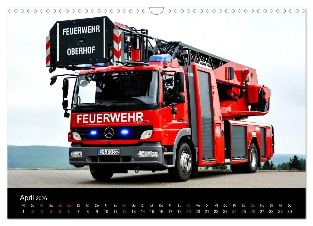 Bild: 9783516072518 | Einsatzfahrzeuge (Wandkalender 2026 DIN A3 quer), CALVENDO...