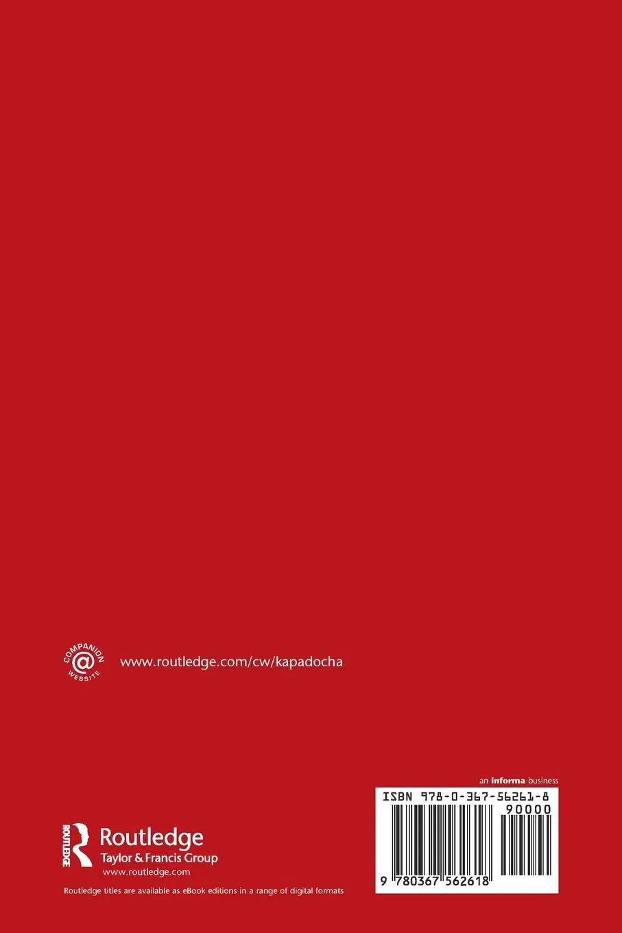 Rückseite: 9780367562618 | Somatic Voices in Performance Research and Beyond | Kapadocha | Buch