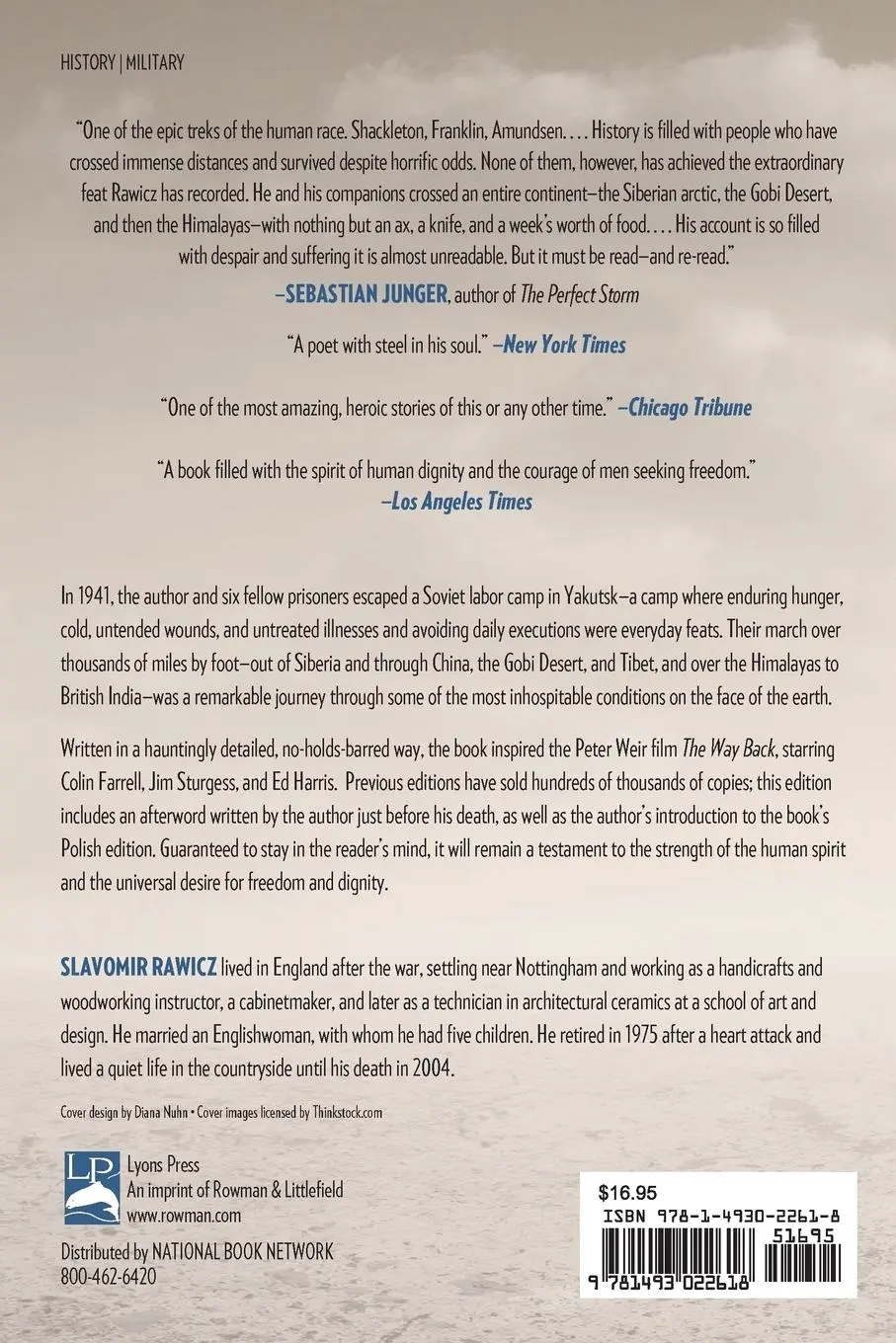 Rückseite: 9781493022618 | The Long Walk | Slavomir Rawicz | Taschenbuch | Englisch | 2016