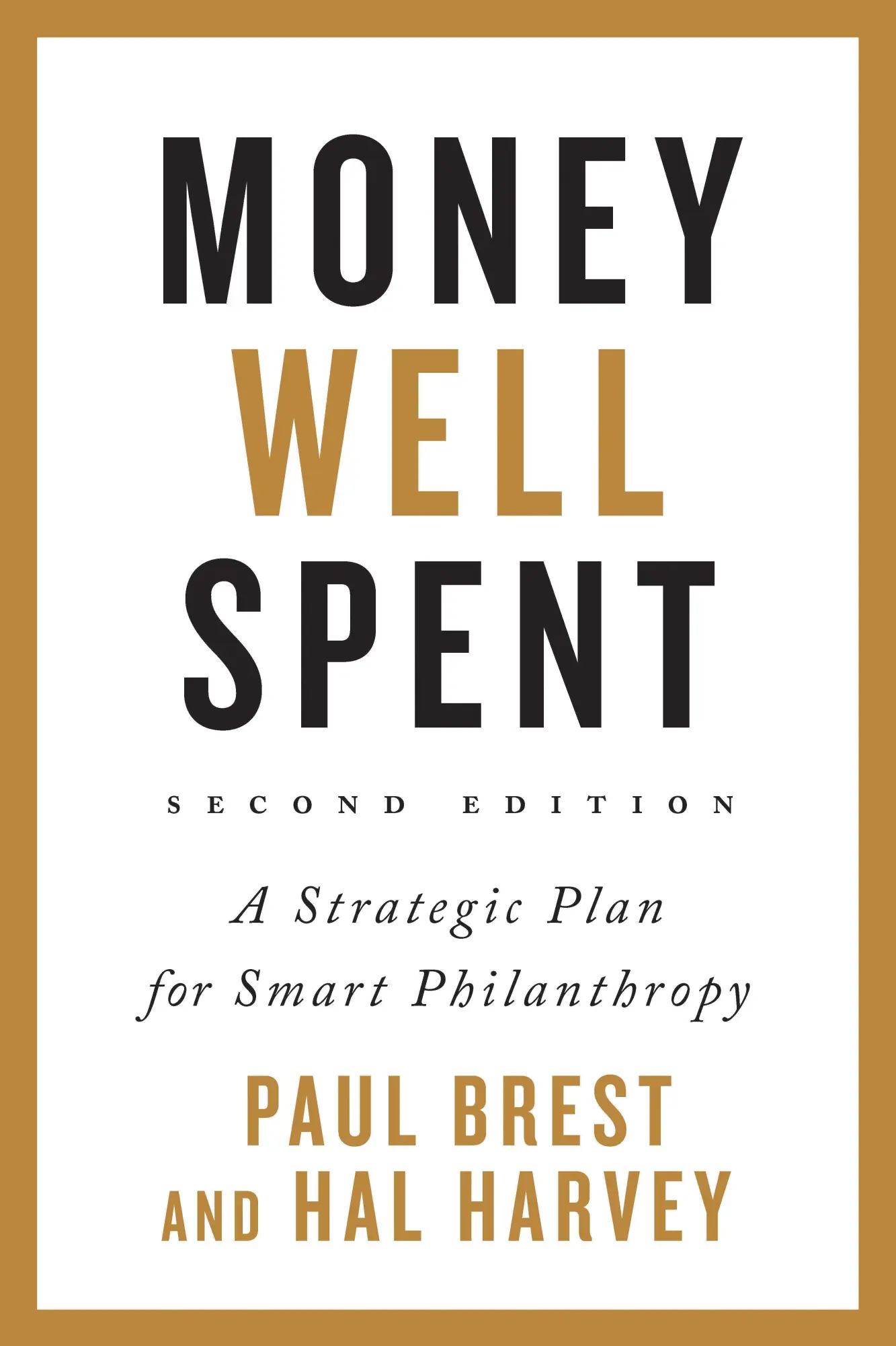 Cover: 9781503602618 | Money Well Spent | A Strategic Plan for Smart Philanthropy | Buch