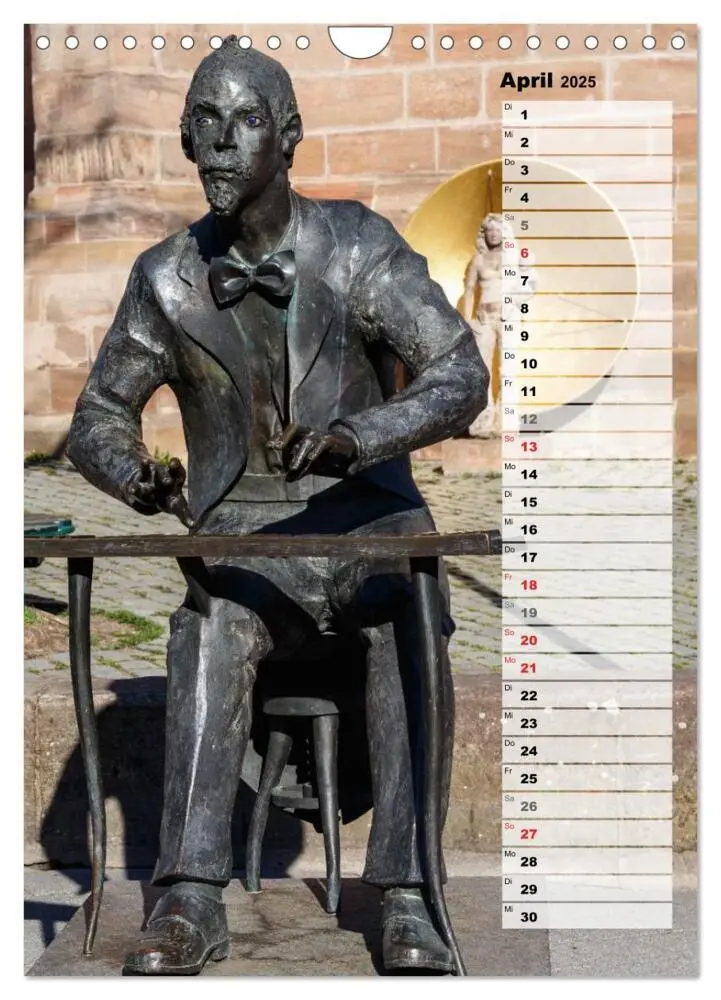 Bild: 9783457042618 | Schwabach Geburtstagskalender (Wandkalender 2025 DIN A4 hoch),...