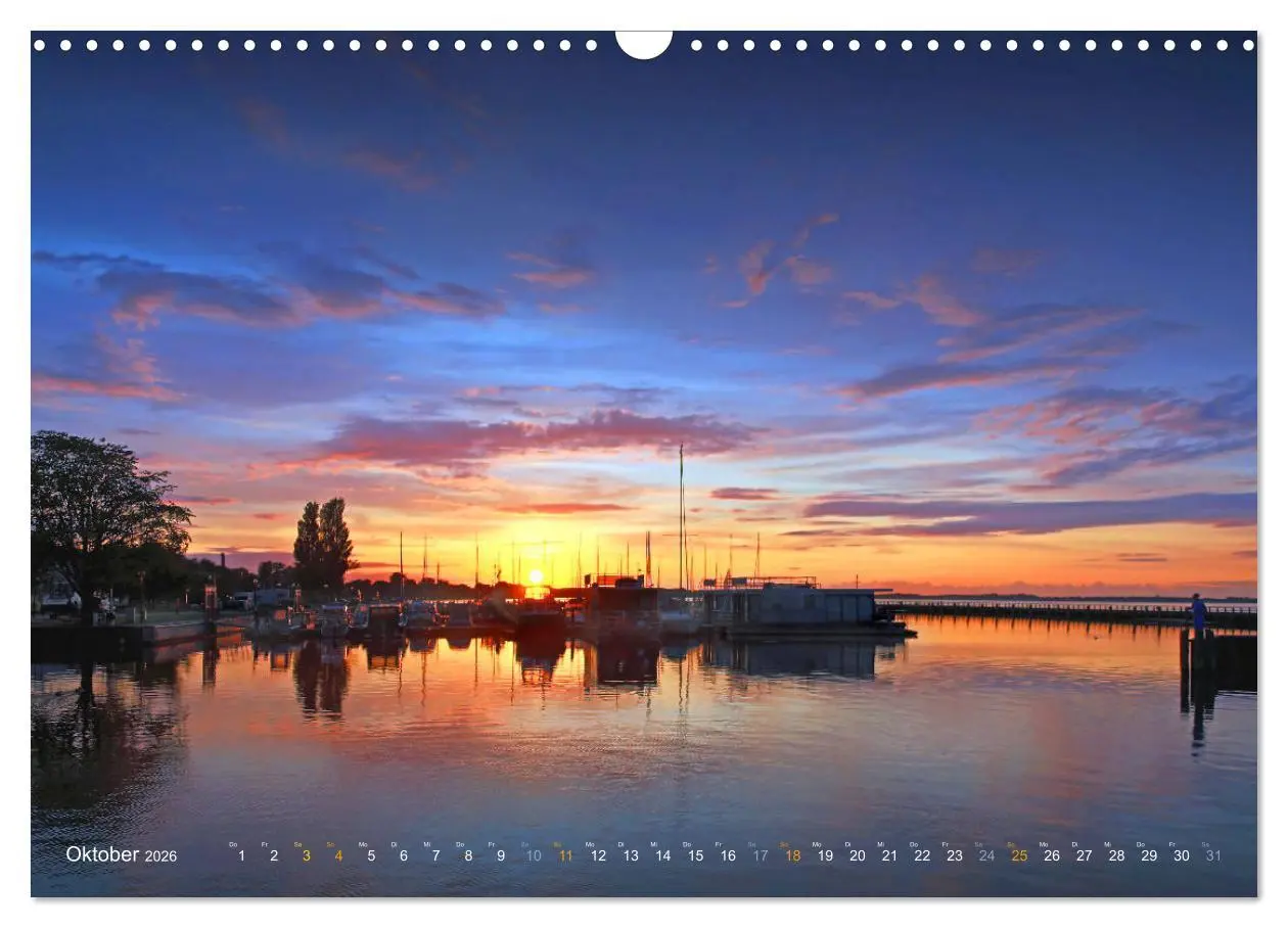 Bild: 9783457802618 | YACHTHÄFEN AN DER OSTSEE (Wandkalender 2026 DIN A3 quer), CALVENDO...