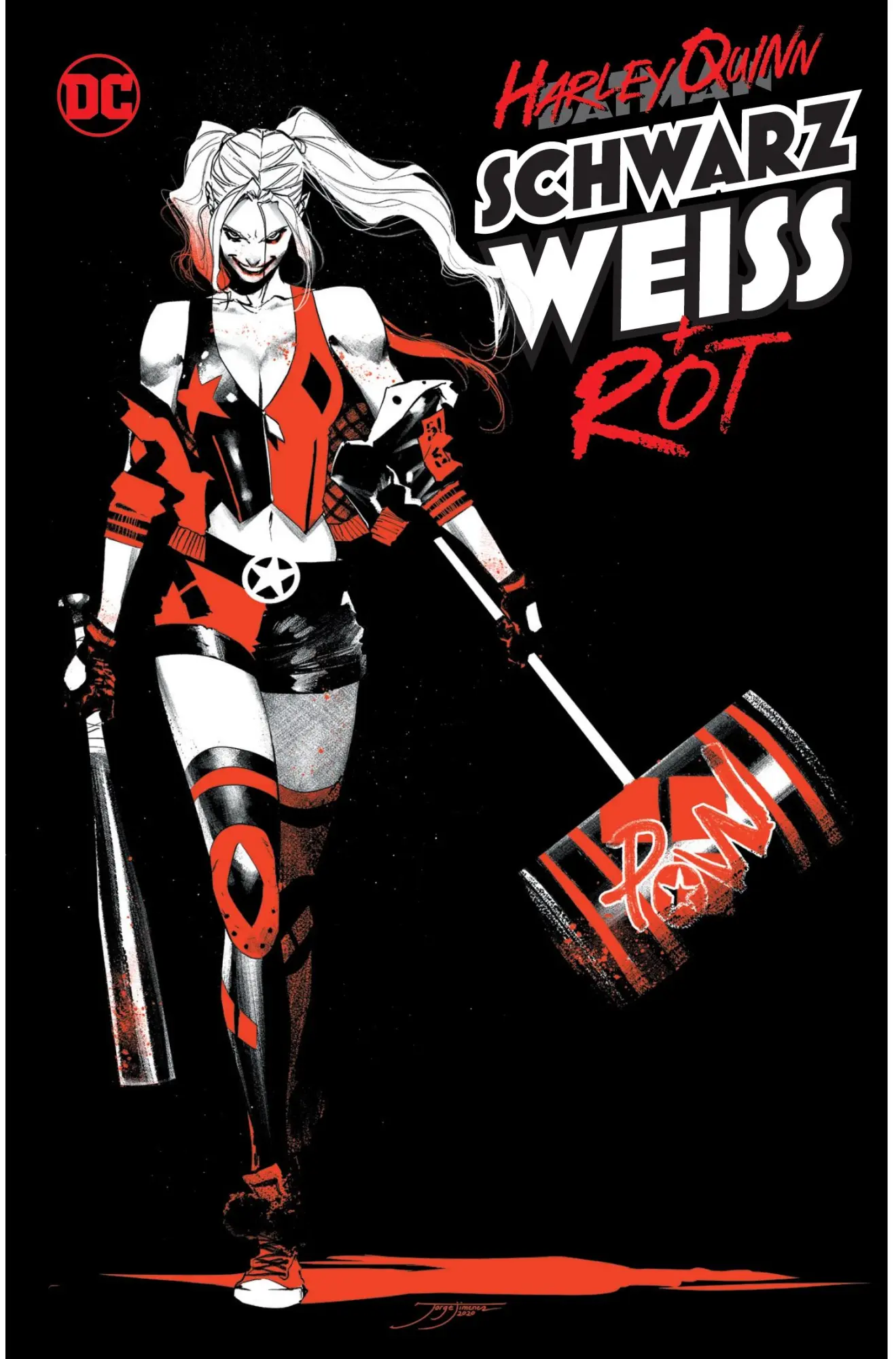 Cover: 9783741622618 | Harley Quinn: Schwarz, Weiß und Rot | Paul Dini (u. a.) | Taschenbuch