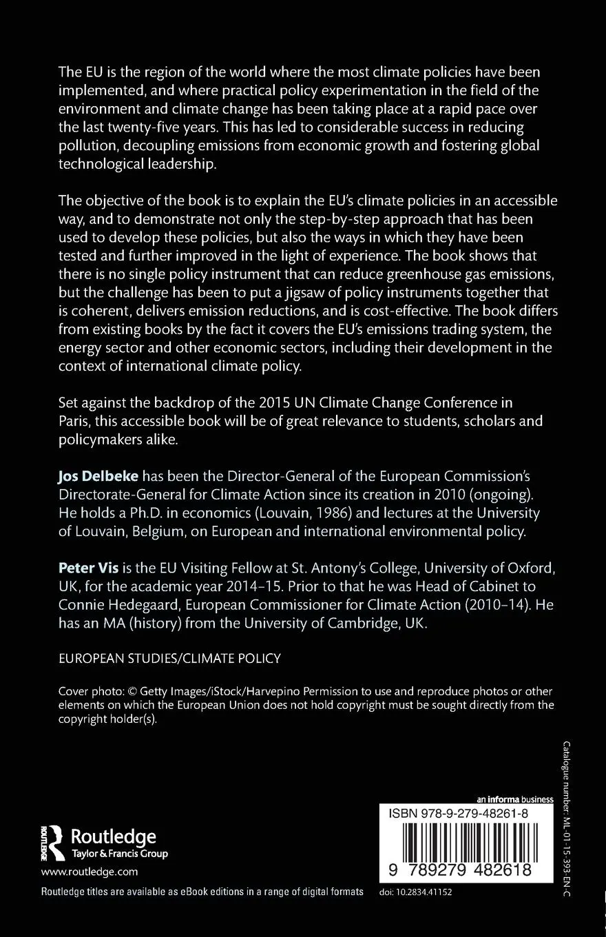 Rückseite: 9789279482618 | EU Climate Policy Explained | Jos Delbeke (u. a.) | Taschenbuch | 2015
