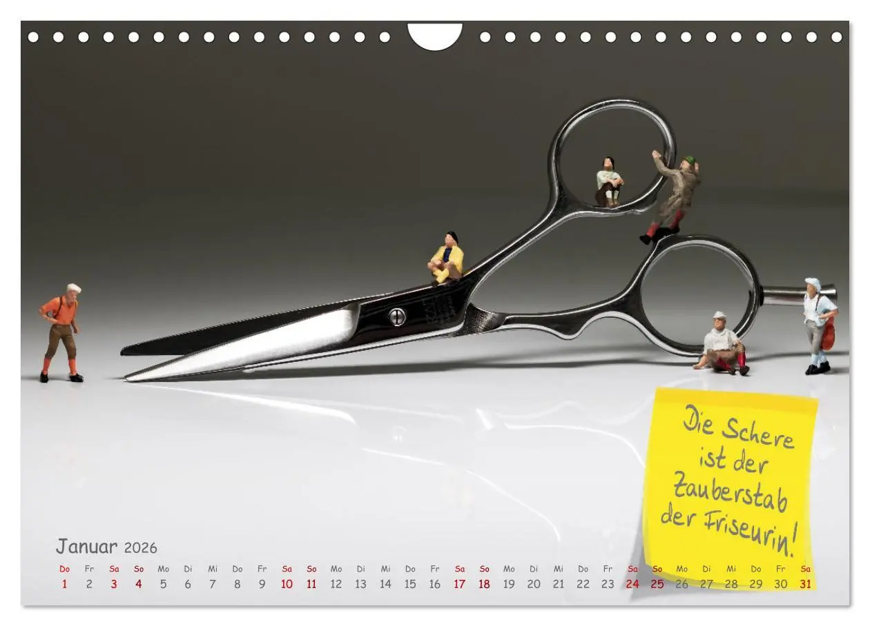 Bild: 9783457582718 | Hairliche Sprüche für alle Haareszeiten (Wandkalender 2026 DIN A4...