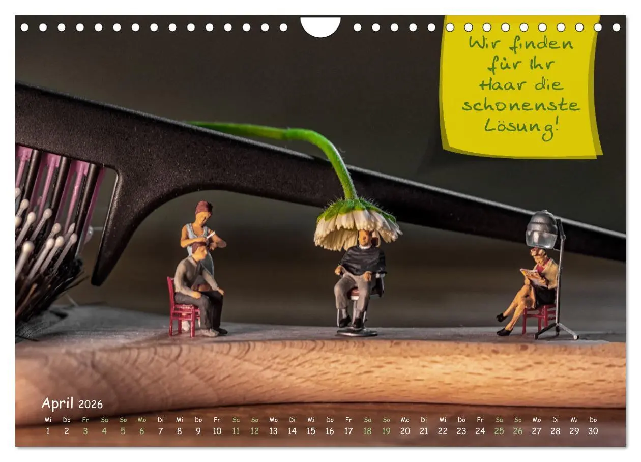 Bild: 9783457582718 | Hairliche Sprüche für alle Haareszeiten (Wandkalender 2026 DIN A4...