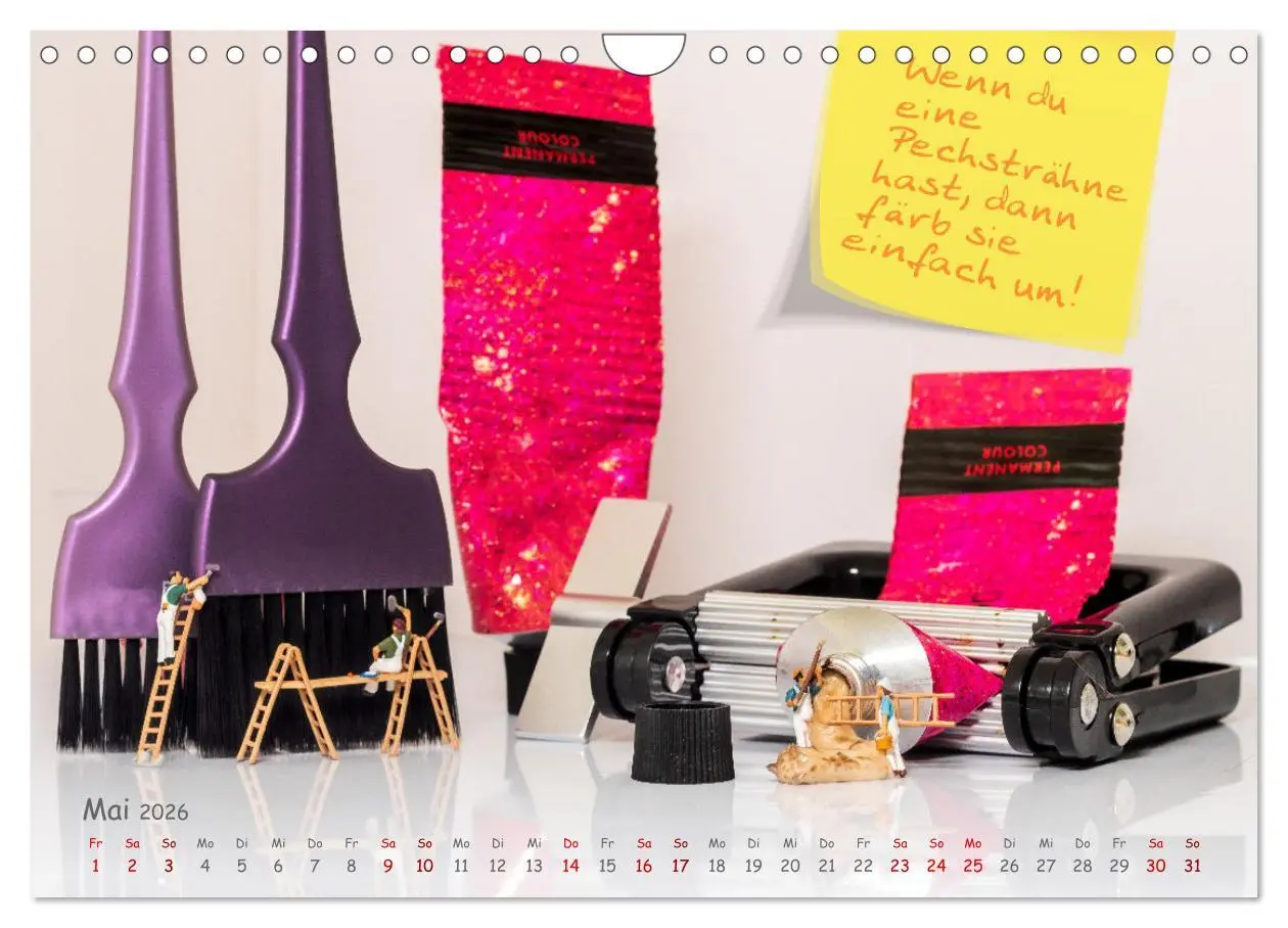 Bild: 9783457582718 | Hairliche Sprüche für alle Haareszeiten (Wandkalender 2026 DIN A4...