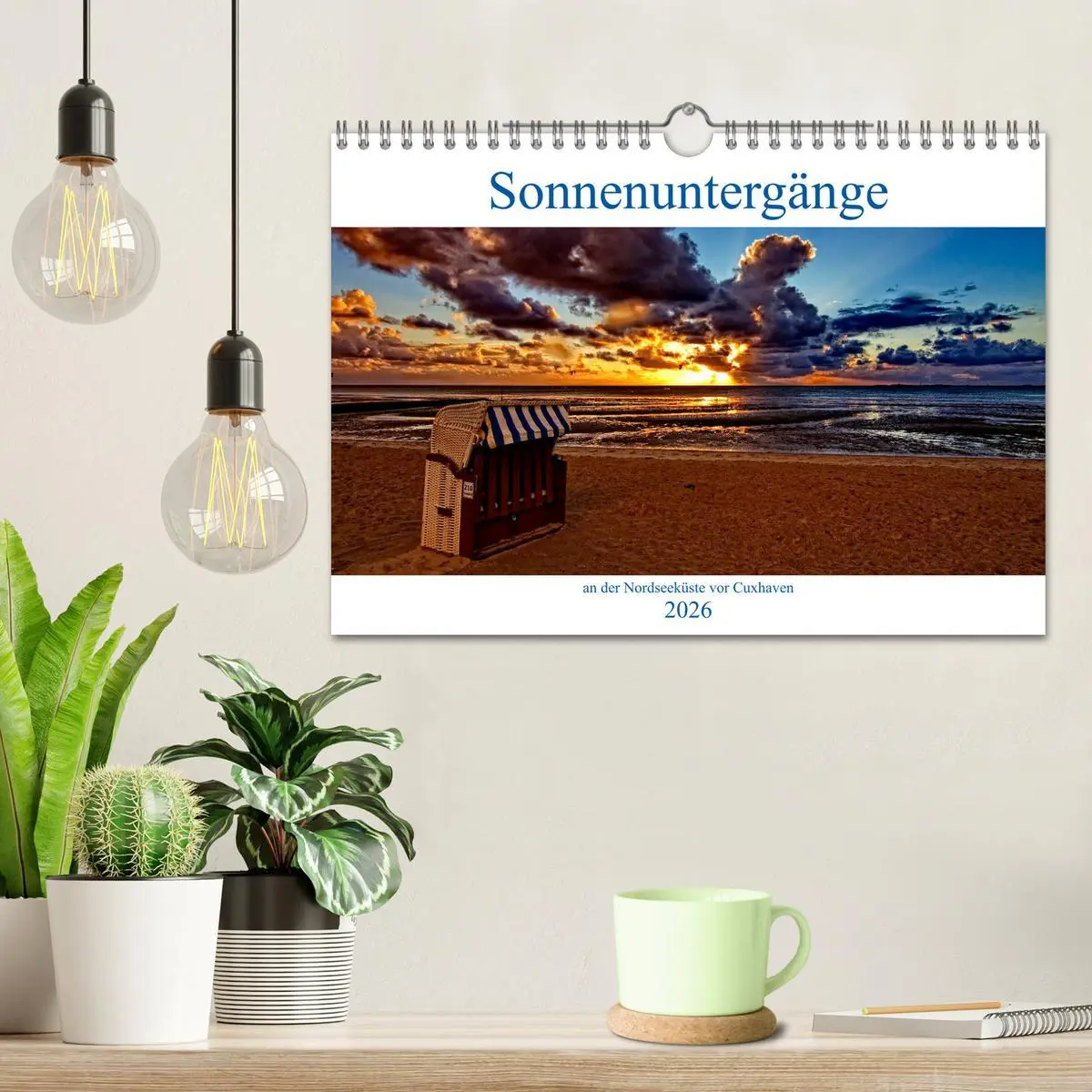 Bild: 9783457892718 | Sonnenuntergänge, an der Nordseeküste vor Cuxhaven (Wandkalender...