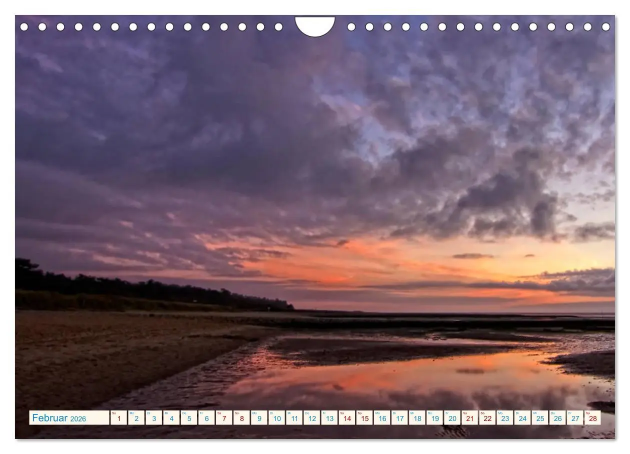 Bild: 9783457892718 | Sonnenuntergänge, an der Nordseeküste vor Cuxhaven (Wandkalender...
