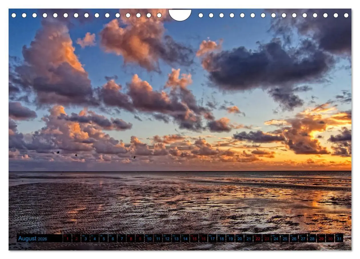 Bild: 9783457892718 | Sonnenuntergänge, an der Nordseeküste vor Cuxhaven (Wandkalender...