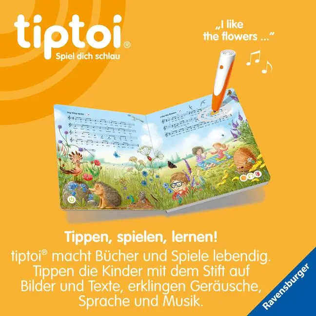 Bild: 9783473492718 | tiptoi® Liederbücher - Meine schönsten englischen Kinderlieder | Buch