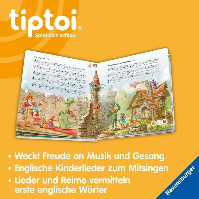Bild: 9783473492718 | tiptoi® Liederbücher - Meine schönsten englischen Kinderlieder | Buch
