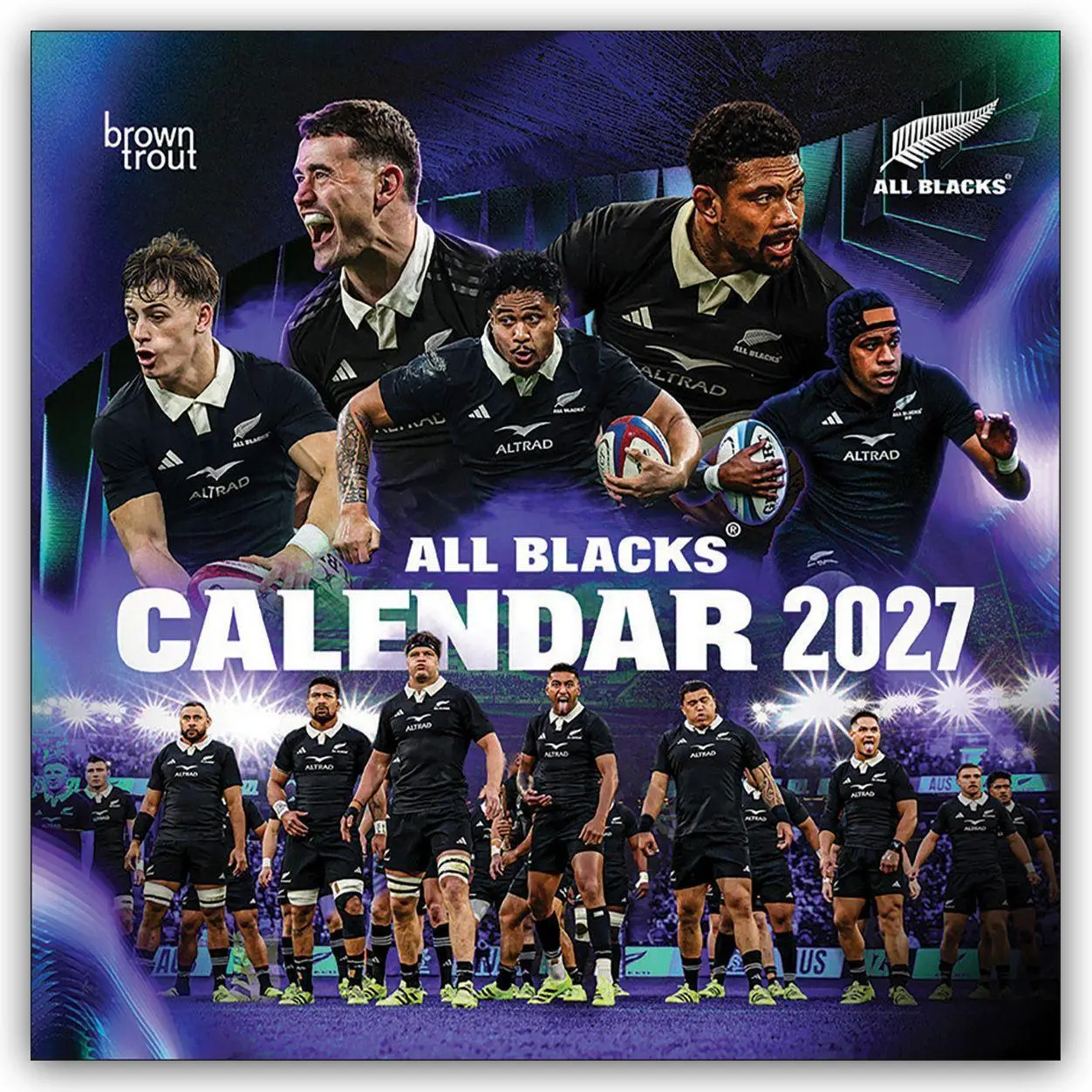 Cover: 9783803532718 | All Blacks 2027 - Wandkalender | Kalender | Wall-Kalender | 28 S.
