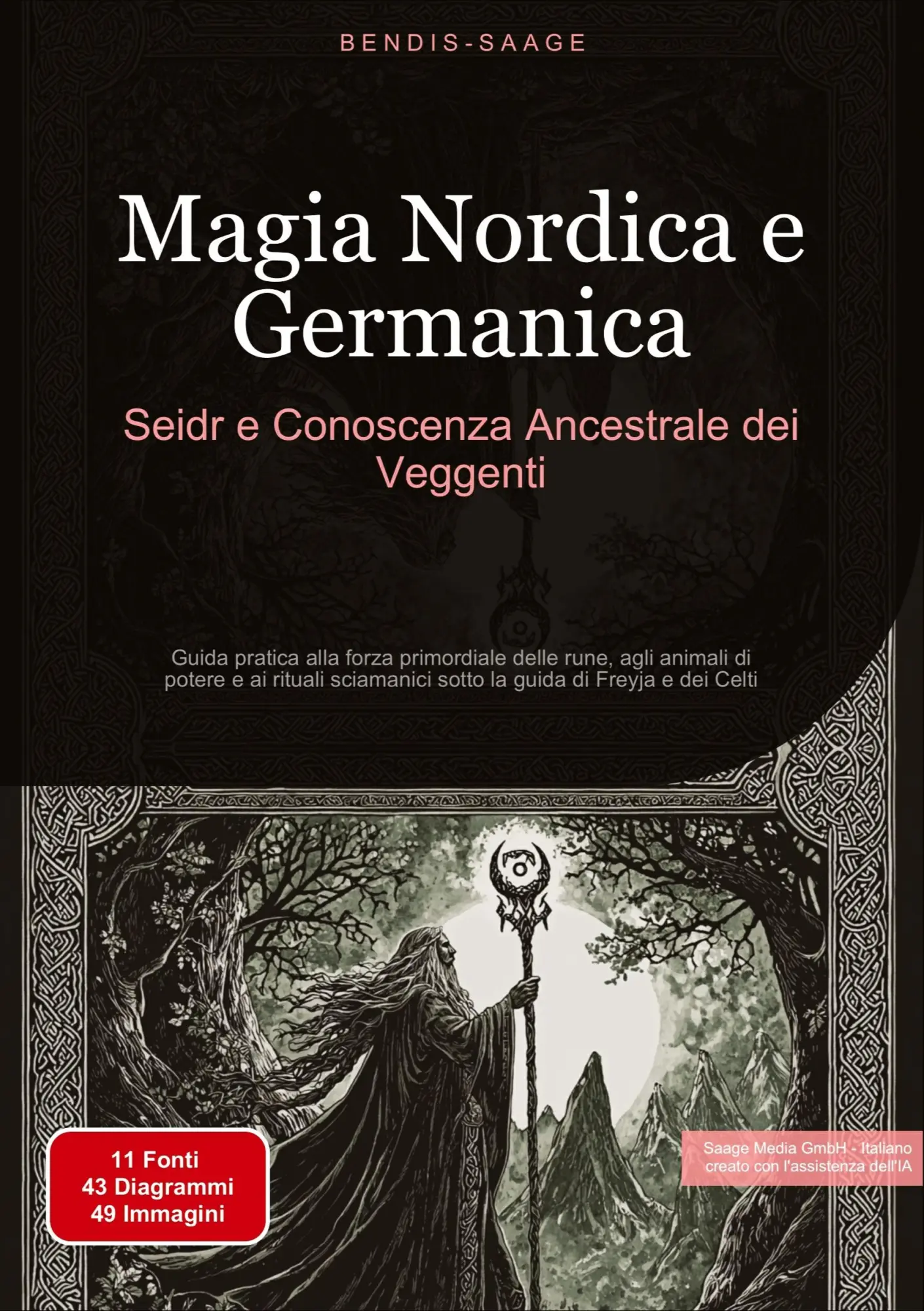 Cover: 9783384522818 | Magia Nordica e Germanica: Seidr e Conoscenza Ancestrale dei Veggenti
