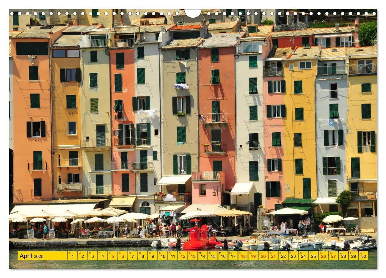 Bild: 9783435312818 | Cinque Terre - die bunten Dörfer Liguriens (Wandkalender 2025 DIN...