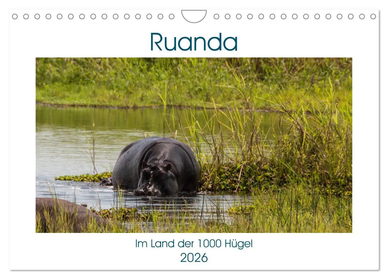 Cover: 9783457882818 | Ruanda (Wandkalender 2026 DIN A4 quer), CALVENDO Monatskalender | 2026