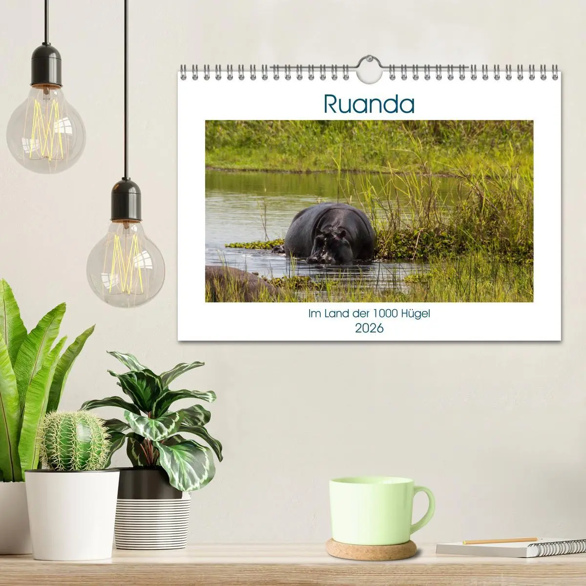 Bild: 9783457882818 | Ruanda (Wandkalender 2026 DIN A4 quer), CALVENDO Monatskalender | 2026