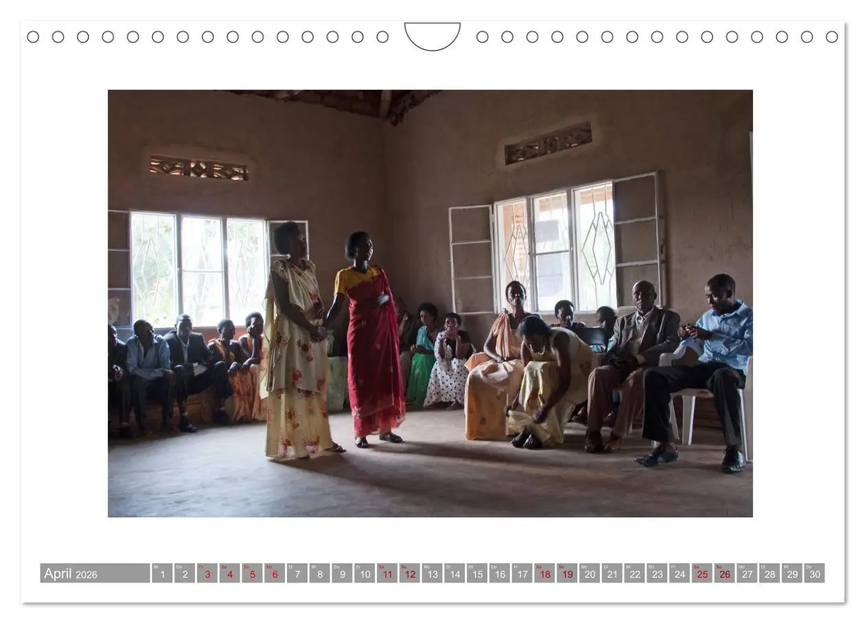 Bild: 9783457882818 | Ruanda (Wandkalender 2026 DIN A4 quer), CALVENDO Monatskalender | 2026