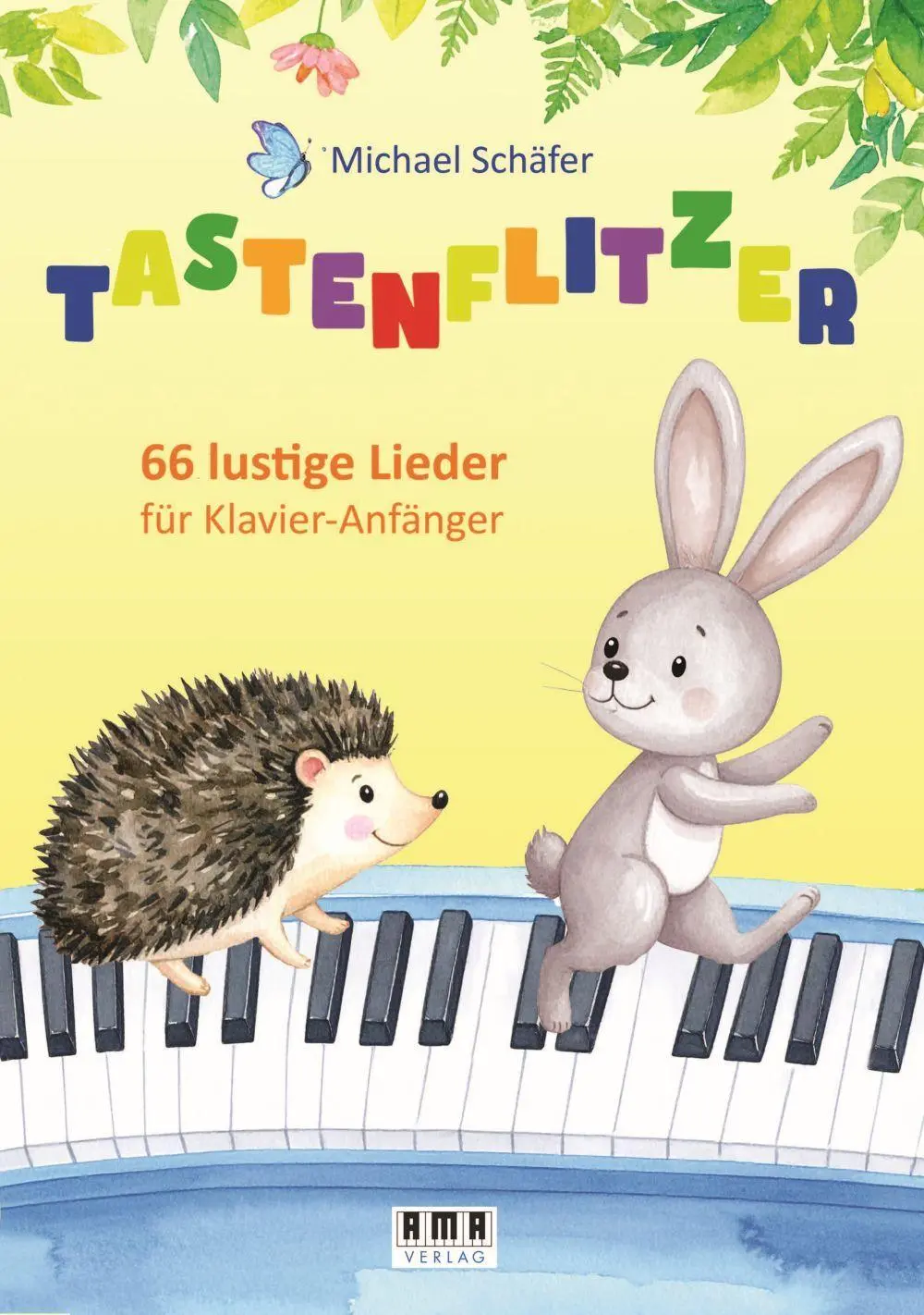 Cover: 9790501552818 | Tastenflitzer | 66 lustige Lieder für Klavieranfänger | Schäfer | Buch