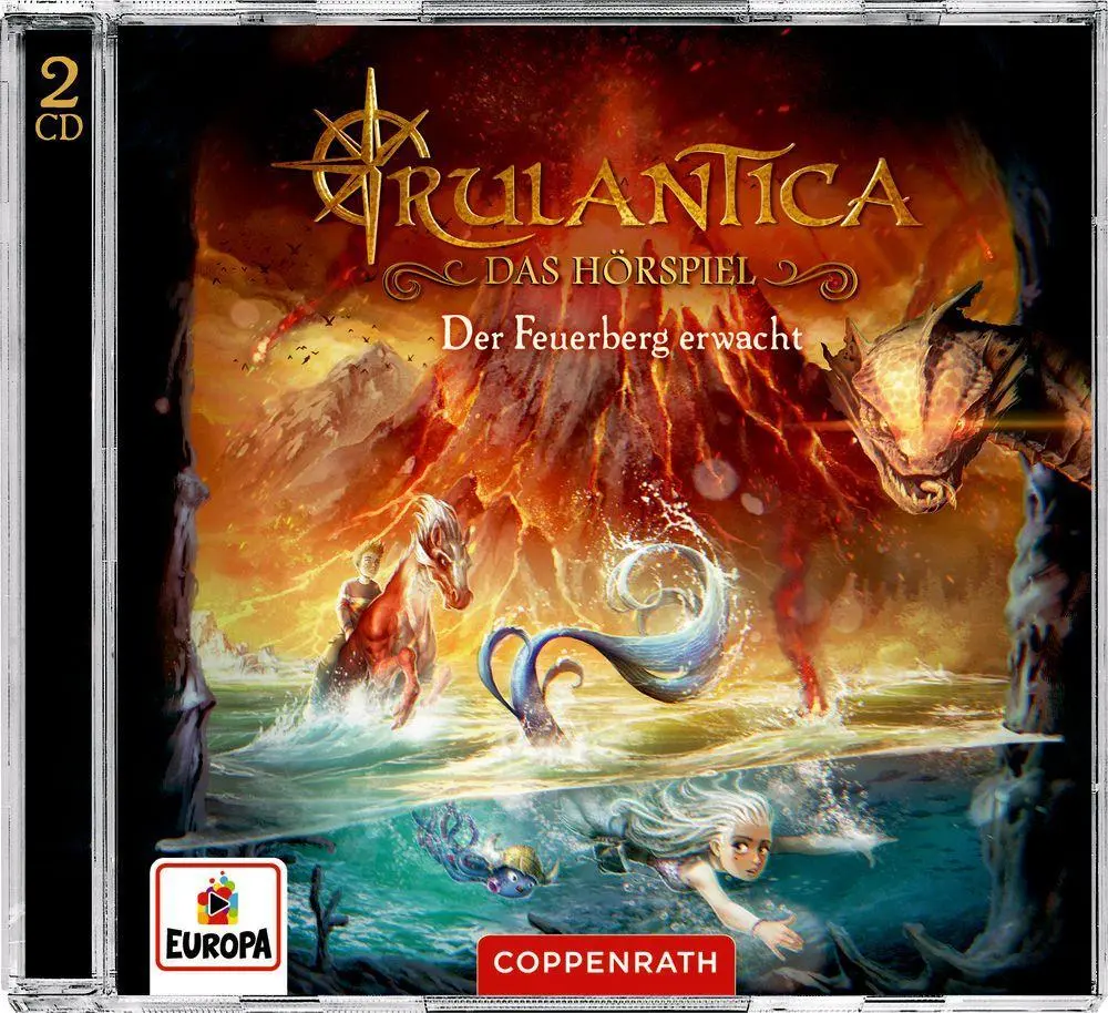 Cover: 4050003952918 | CD Hörspiel: Rulantica Bd. 3 (2 CDs) | Der Feuerberg erwacht | Hanauer