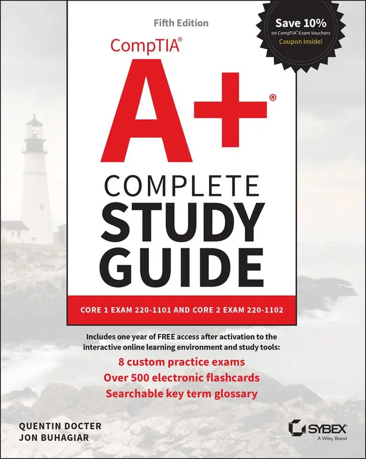 Cover: 9781119862918 | Comptia A+ Complete Study Guide | Quentin Docter (u. a.) | Taschenbuch Cover: 9781119862918 | Comptia A+ Complete Study Guide | Quentin Docter (u. a.) | Taschenbuch
