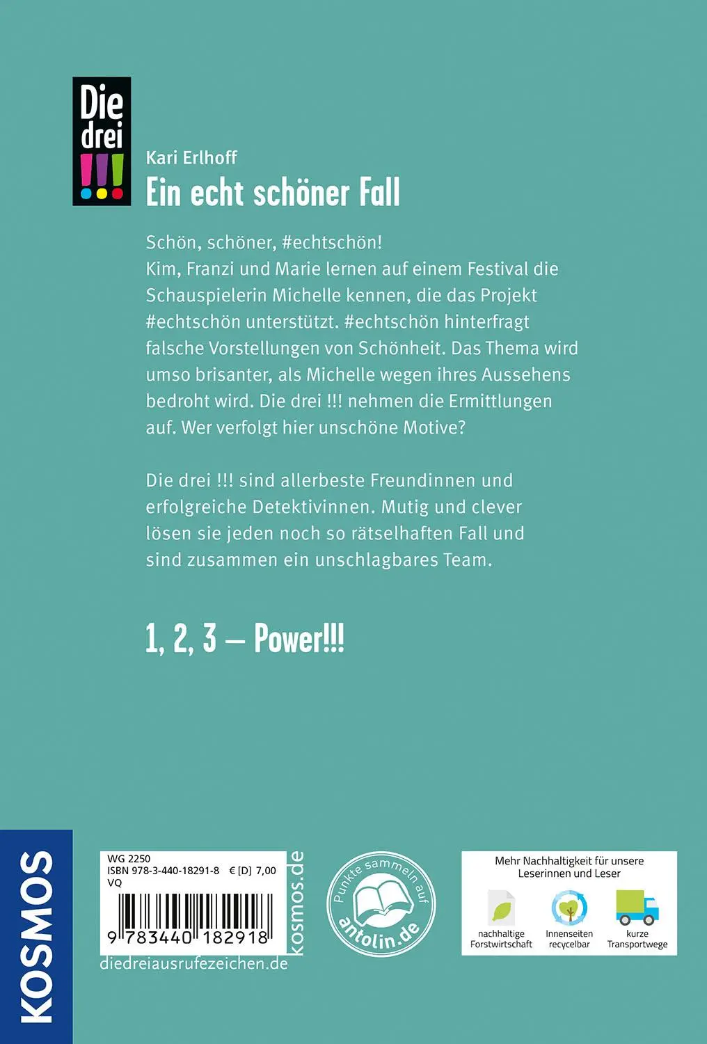 Bild: 9783440182918 | Die drei !!!, Ein echt schöner Fall | Taschenbuchausgabe | Erlhoff