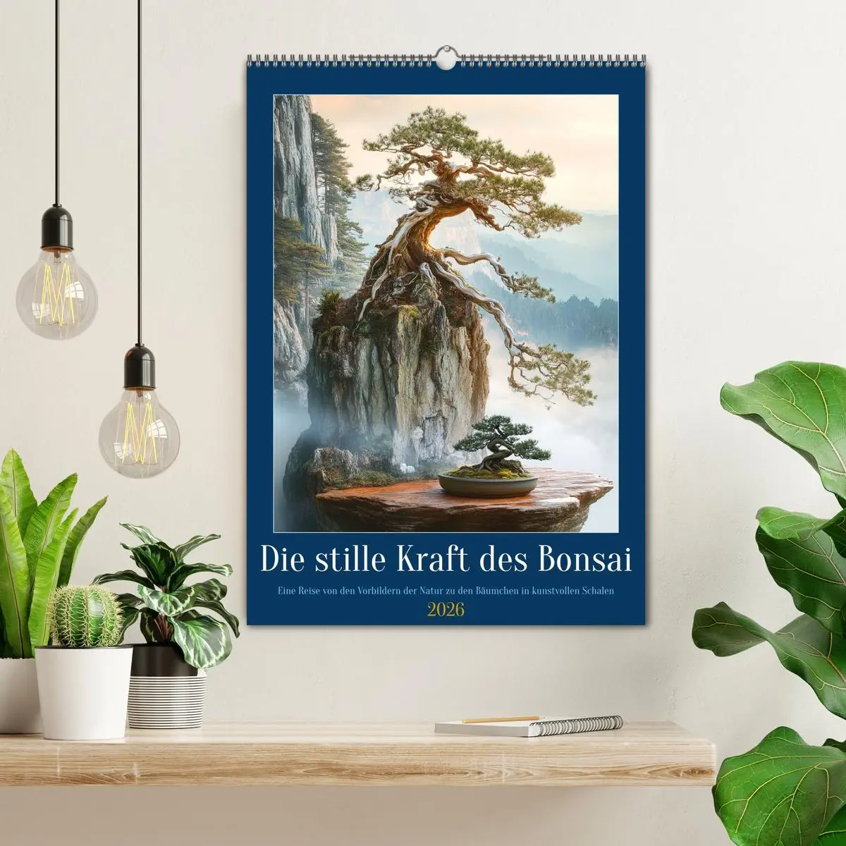 Bild: 9783457942918 | Die stille Kraft des Bonsai (Wandkalender 2026 DIN A2 hoch),...
